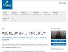 Tablet Screenshot of primointeractive.com